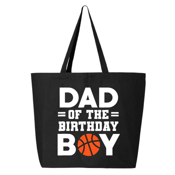 Dad Of The Birthday Boy Basketball Coach Basketball Player 25L Jumbo Tote