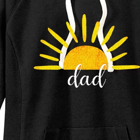 Dad Of The Birthday First Trip Around The Sun Birthday Women's Fleece Hoodie