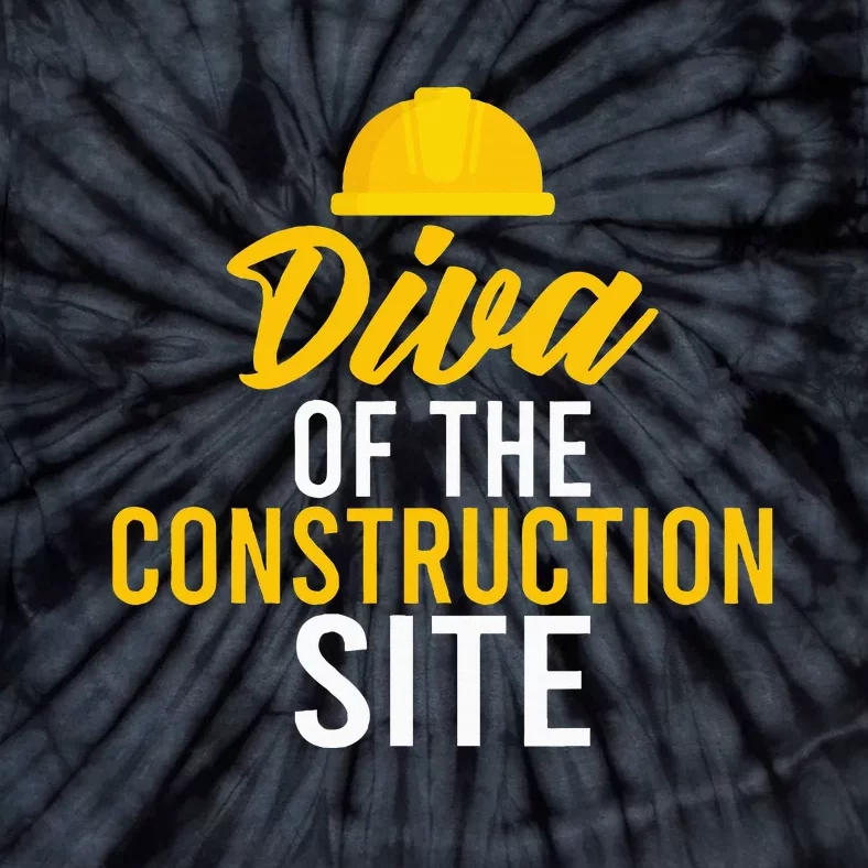 Diva Of The Construction Site Tie-Dye T-Shirt