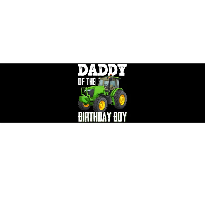 Daddy Of The Birthday Boy Family Tractors Farm Trucks Bday Bumper Sticker