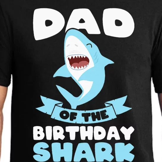 Dad of the Birthday Shark Birthday Pajama Set