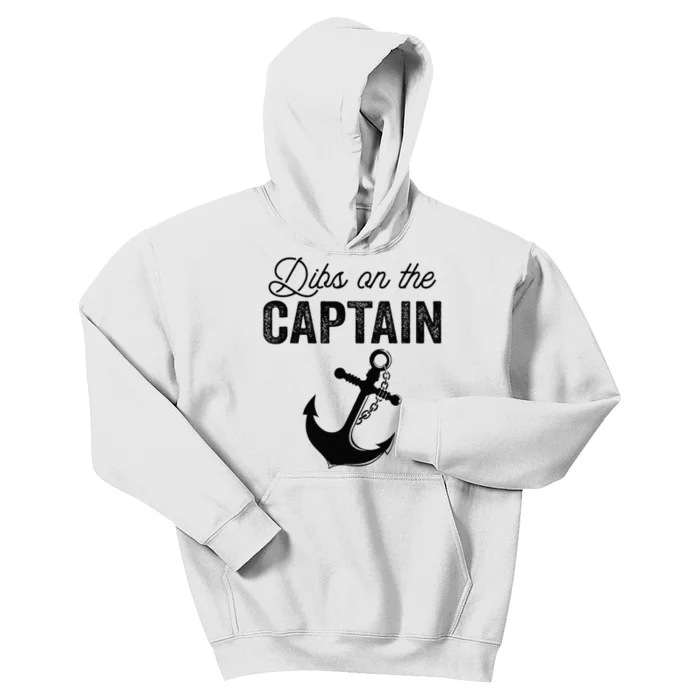 Dibs On The Captain Kids Hoodie