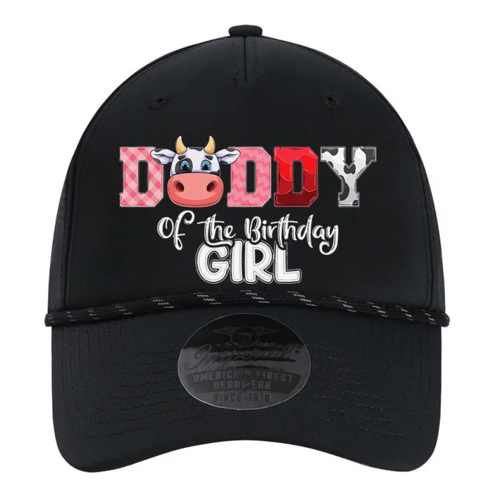 Daddy of The Birthday Cow Family Cow Farm Matching Performance The Dyno Cap