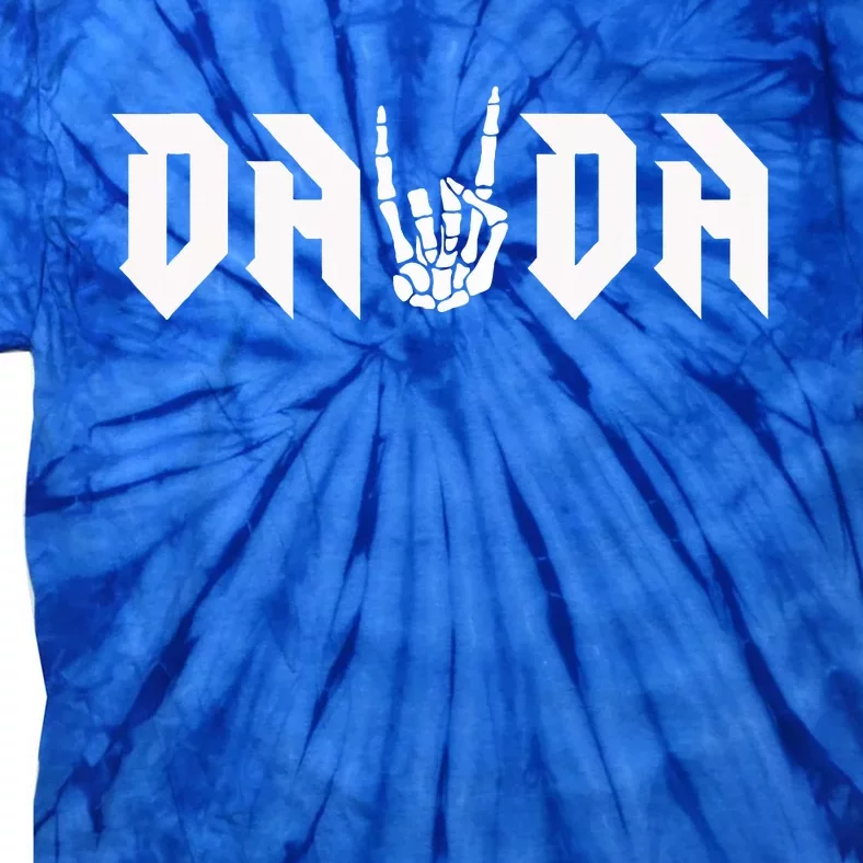 Dada Of The Bad Two the Bone Birthday 2 Years Old Birthday Tie-Dye T-Shirt