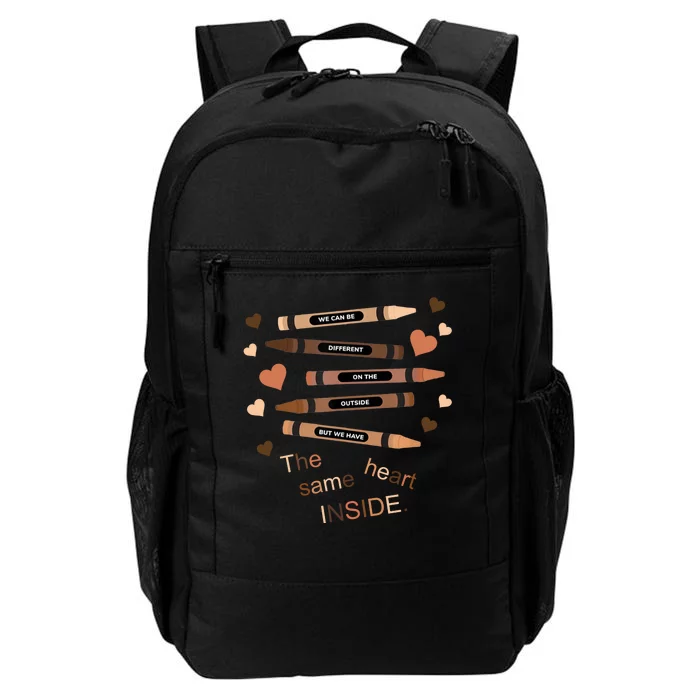 Different On The Outside Same Heart Inside Daily Commute Backpack