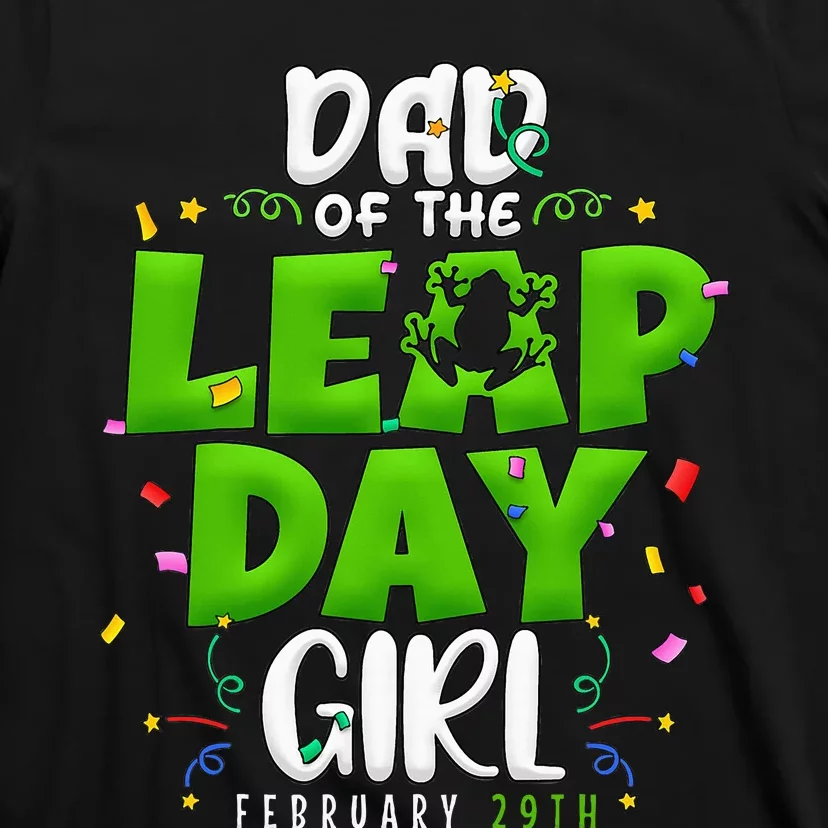 Dad of The Leap Day February 29th Birthday Leap Year T-Shirt