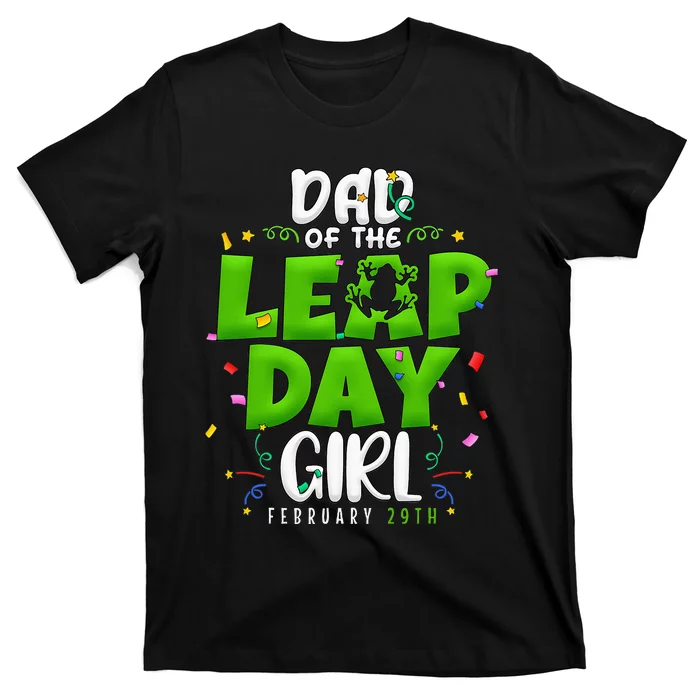 Dad of The Leap Day February 29th Birthday Leap Year T-Shirt