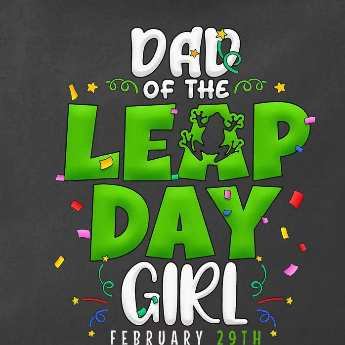 Dad of The Leap Day February 29th Birthday Leap Year Zip Tote Bag