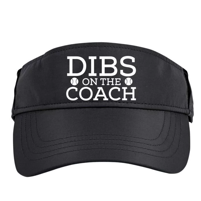 DIBS ON THE COACH Adult Drive Performance Visor