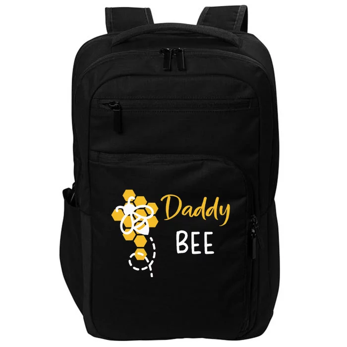 Daddy Of The Bee 1st Birthday Impact Tech Backpack