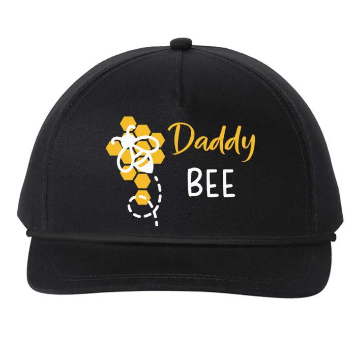 Daddy Of The Bee 1st Birthday Snapback Five-Panel Rope Hat