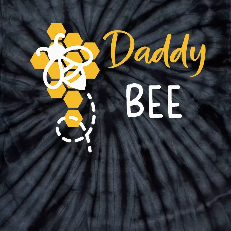 Daddy Of The Bee 1st Birthday Tie-Dye T-Shirt