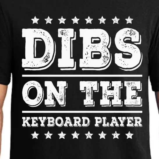 Dibs On The Keyboard Player Funny Pianist Wife Girlfriend Pajama Set