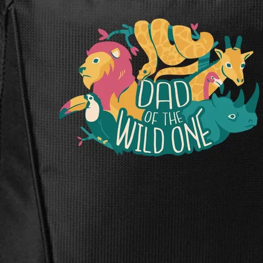 Dad Of The Wild One Birthday City Backpack