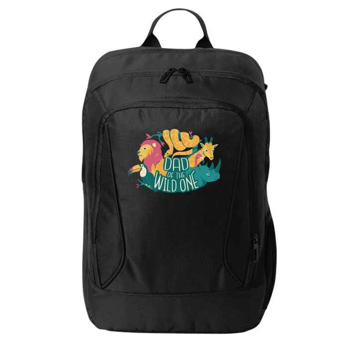 Dad Of The Wild One Birthday City Backpack