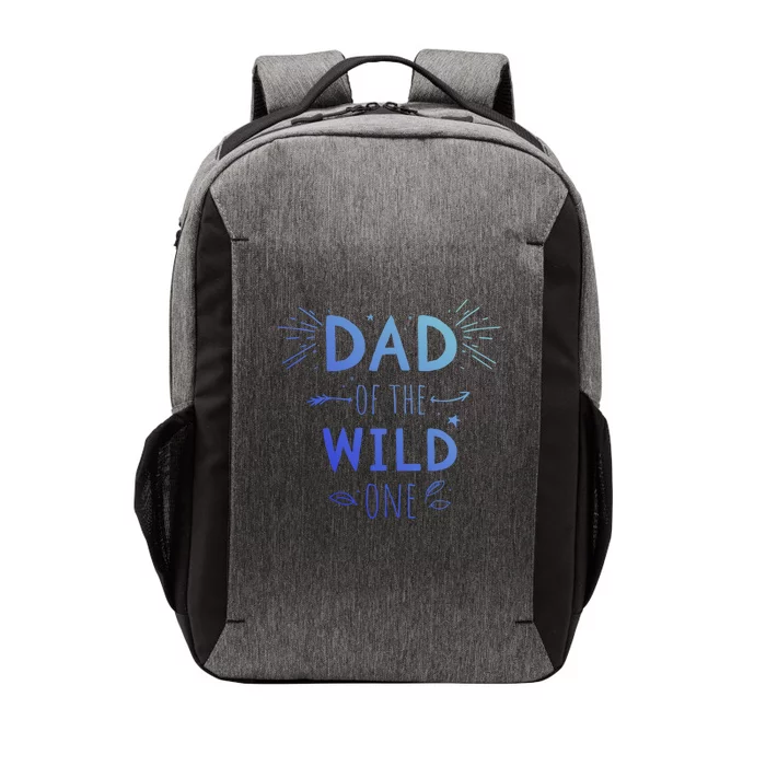 Dad Of The Wild One From Daughter Son Gift Vector Backpack