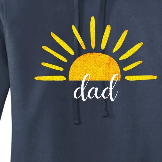 Dad Of The Birthday First Trip Around The Sun Women's Pullover Hoodie