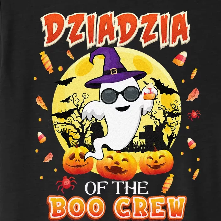 Dziadzia Of The Boo Crew Halloween Cute Ghost Pumpkin Scary ChromaSoft Performance T-Shirt