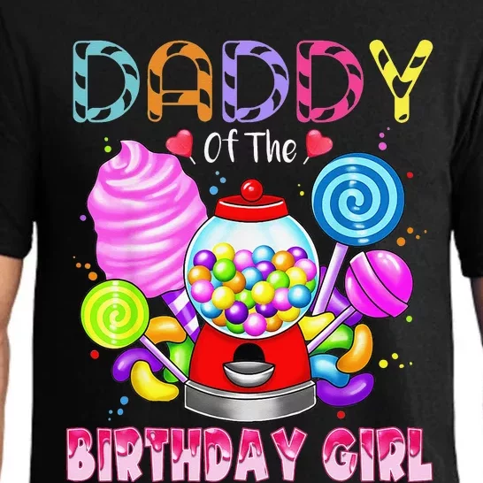 Daddy Of The Birthday Candyland Candy Birthday Party Pajama Set