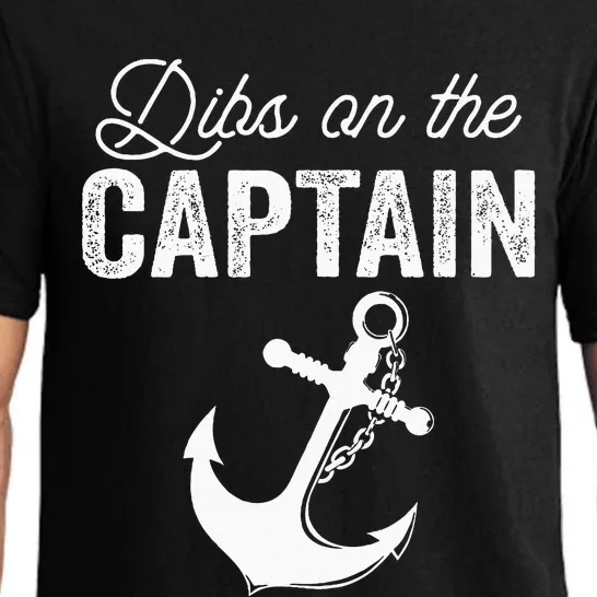 Dibs On The Captain Pajama Set