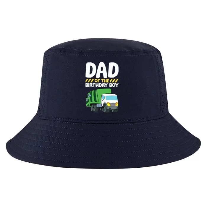 Dad Of The Birthday Boy Garbage Truck Birthday Party Cool Comfort Performance Bucket Hat