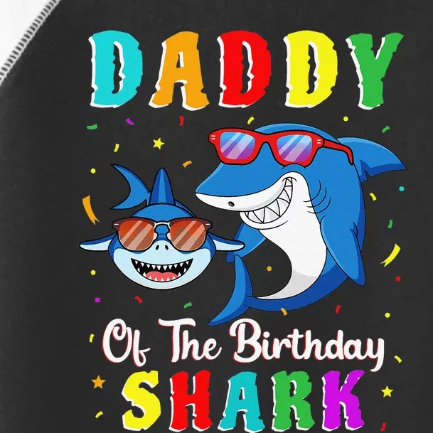 Daddy Of The Shark Birthday Family Matching Birthday Son Toddler Fine Jersey T-Shirt