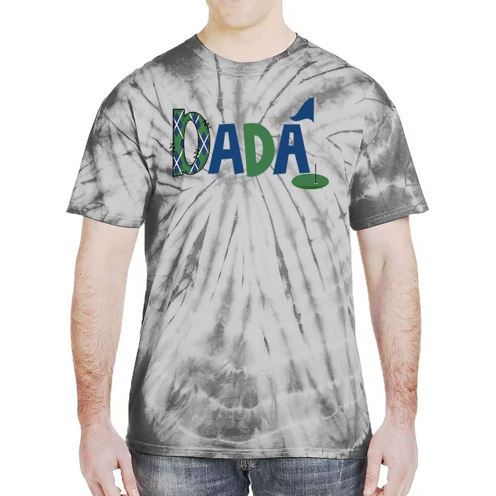 Dada Of The Birthday Boy Hole In One Golf Sport Matching Tie-Dye T-Shirt