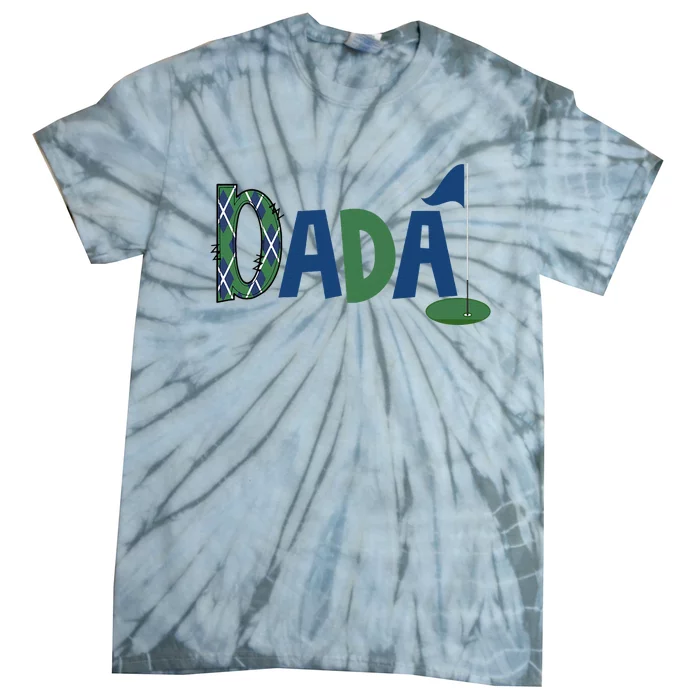 Dada Of The Birthday Boy Hole In One Golf Sport Matching Tie-Dye T-Shirt