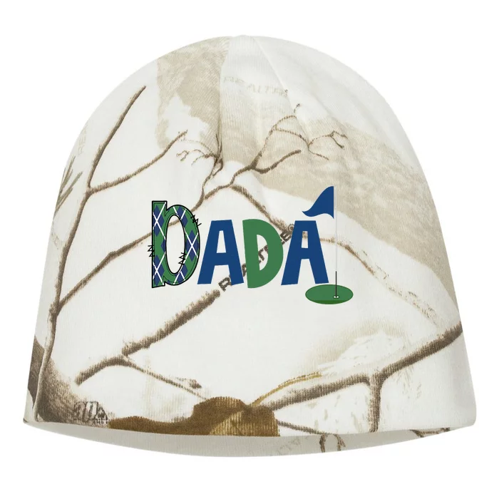 Dada Of The Birthday Boy Hole In One Golf Sport Matching Kati - Camo Knit Beanie