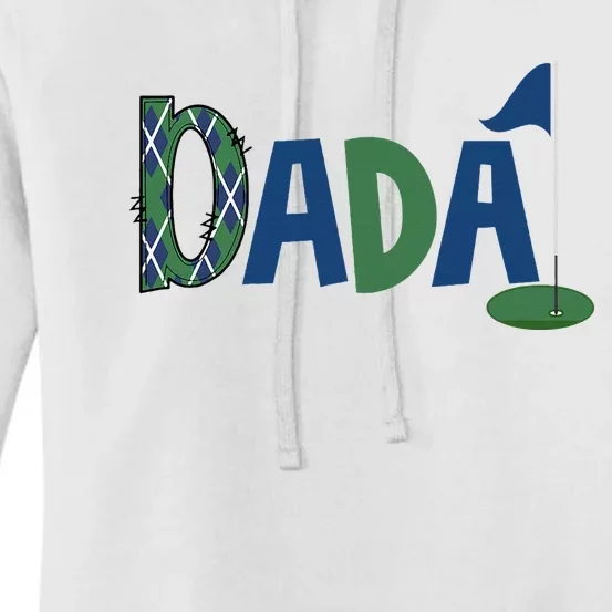 Dada Of The Birthday Boy Hole In One Golf Sport Matching Women's Pullover Hoodie