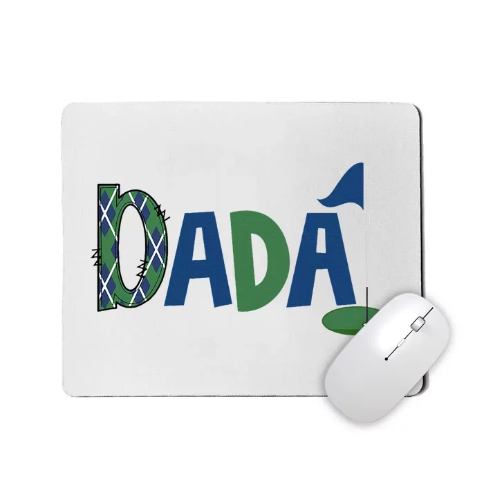 Dada Of The Birthday Boy Hole In One Golf Sport Matching Mousepad