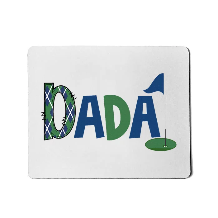 Dada Of The Birthday Boy Hole In One Golf Sport Matching Mousepad