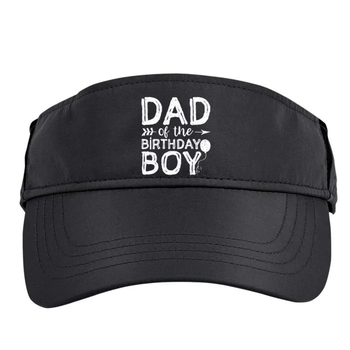 Dad Of The Birthday Boy Dad And Son Adult Drive Performance Visor