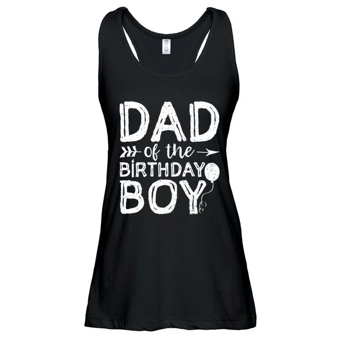 Dad Of The Birthday Boy Dad And Son Ladies Essential Flowy Tank