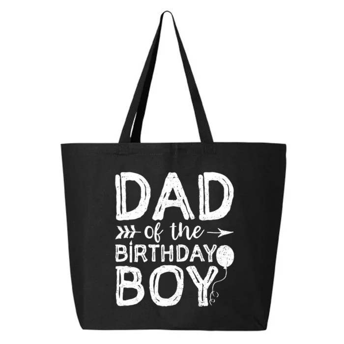 Dad Of The Birthday Boy Dad And Son 25L Jumbo Tote