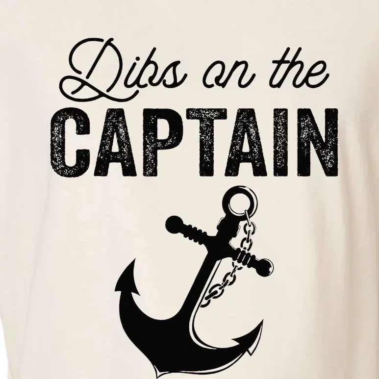 Dibs On The Captain Garment-Dyed Women's Muscle Tee