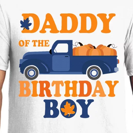 Daddy of The Pumpkin Truck 1st Birthday Pajama Set