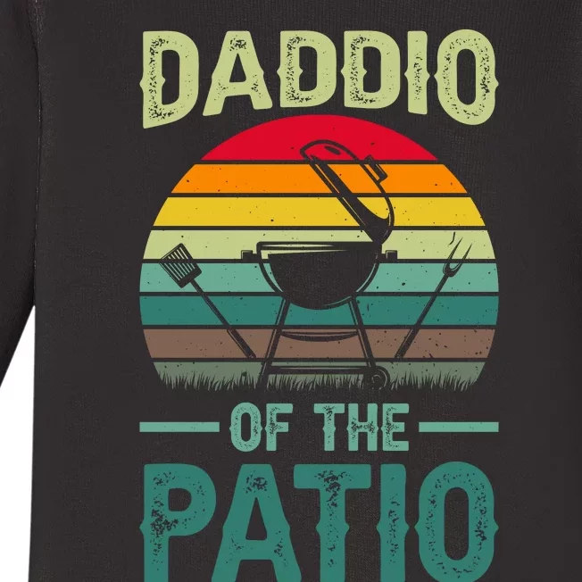 Daddio Of The Patio Baby Long Sleeve Bodysuit