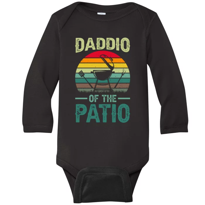 Daddio Of The Patio Baby Long Sleeve Bodysuit