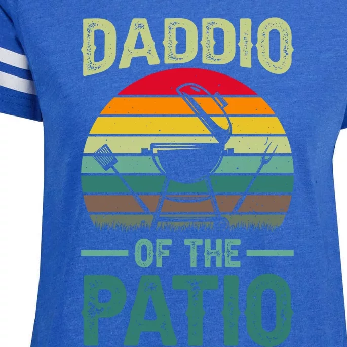 Daddio Of The Patio Enza Ladies Jersey Football T-Shirt