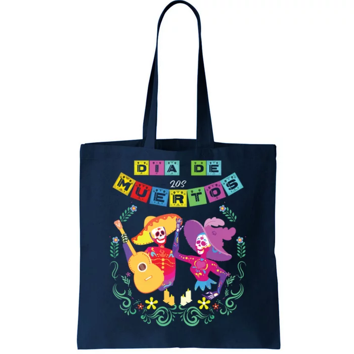 Day Of The Dead Dia De Los Muertos Mexican Skull Mexico Tote Bag