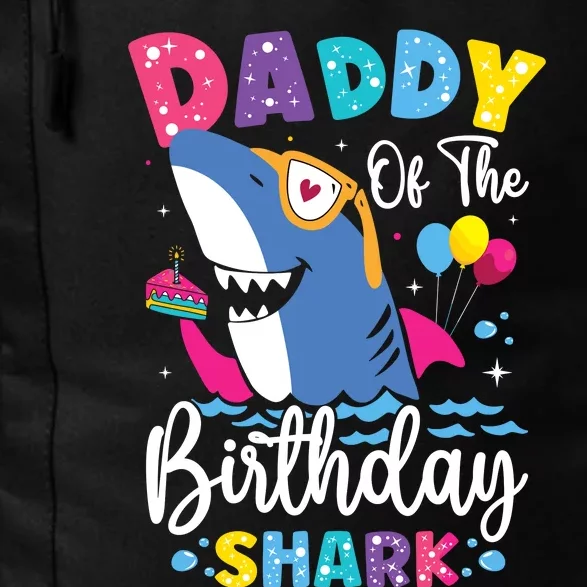 Daddy Of The Shark Birthday Dad Matching Family Daily Commute Backpack