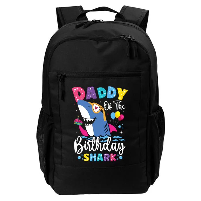 Daddy Of The Shark Birthday Dad Matching Family Daily Commute Backpack