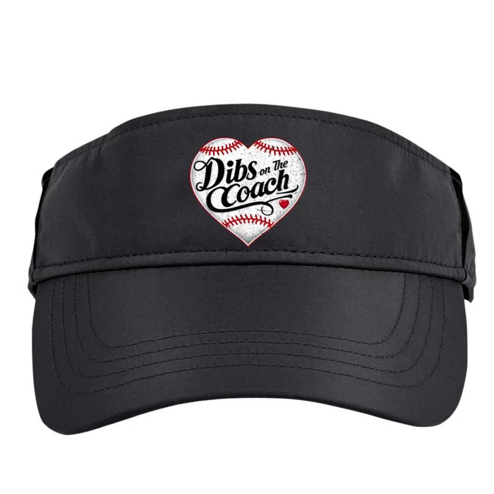 Dibs On The Coach Adult Drive Performance Visor