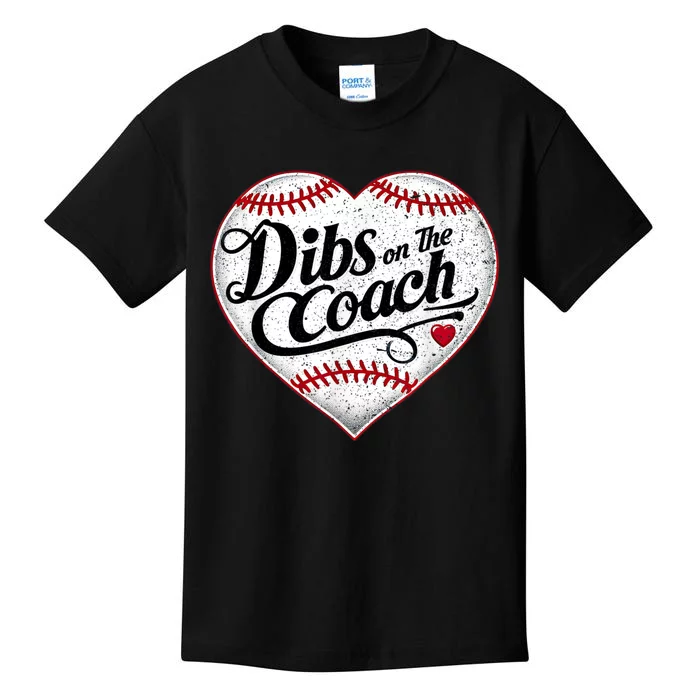 Dibs On The Coach Kids T-Shirt