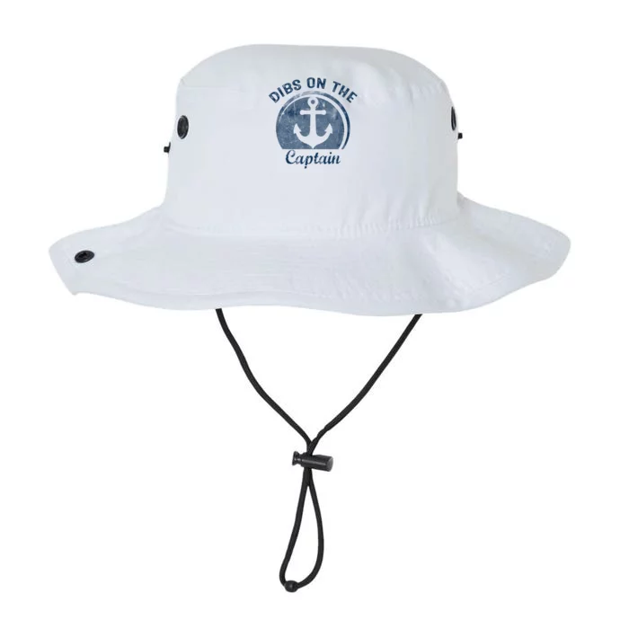 Dibs On The Captain Funny Boating Boat Lover Legacy Cool Fit Booney Bucket Hat