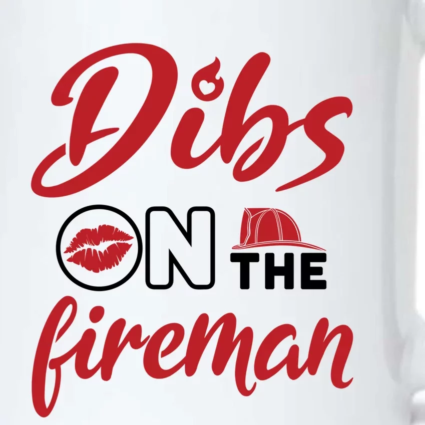 Dibs On The Fire Fire Wife Friend Firefighter Wife Meaningful Gift Black Color Changing Mug