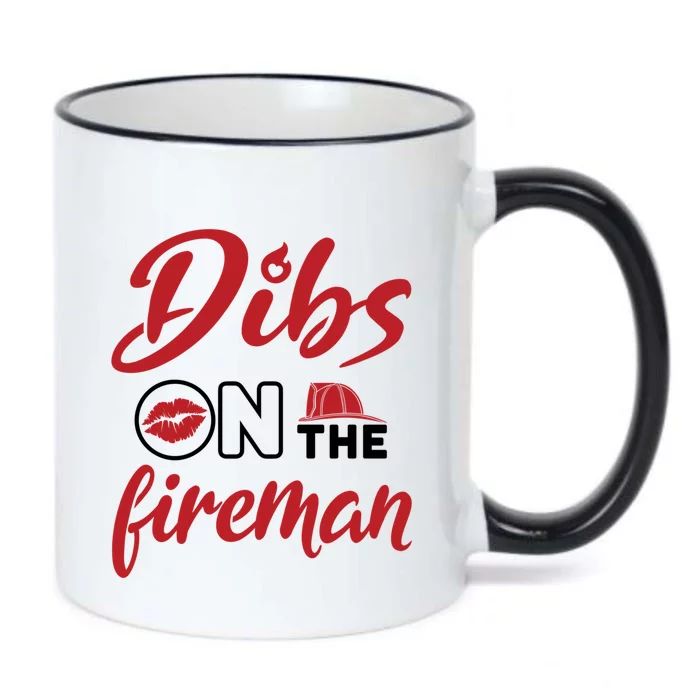 Dibs On The Fire Fire Wife Friend Firefighter Wife Meaningful Gift Black Color Changing Mug