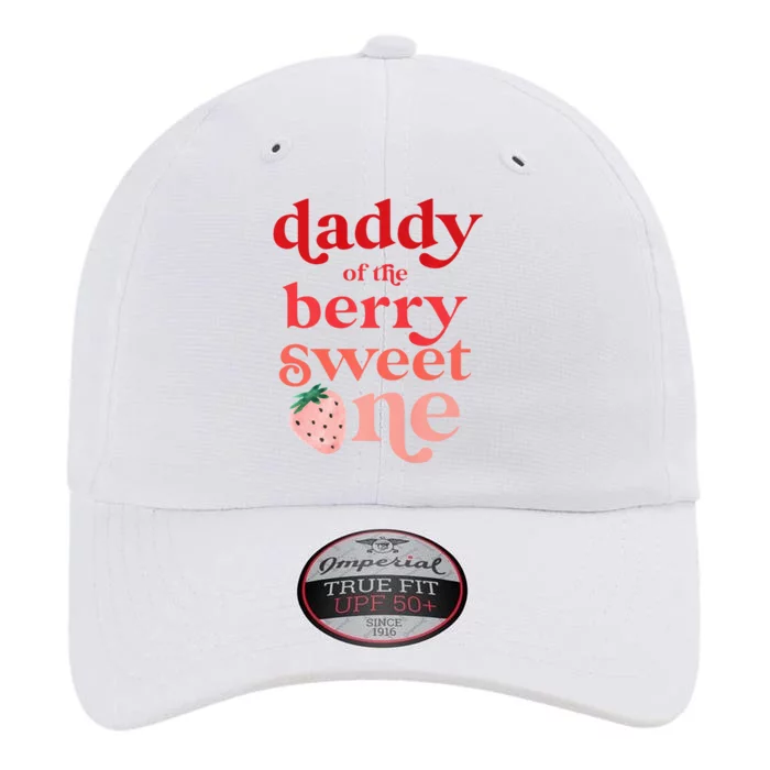 Daddy Of The Berry Sweet One Strawberry First Birthday 1st The Original Performance Cap