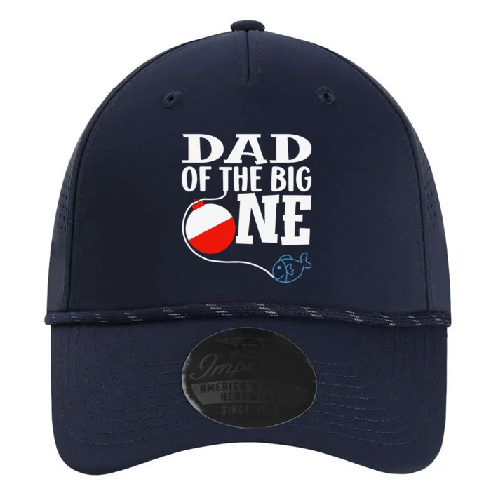 Dad Of The Big One Fishing Boy First Birthday Ofishally Performance The Dyno Cap